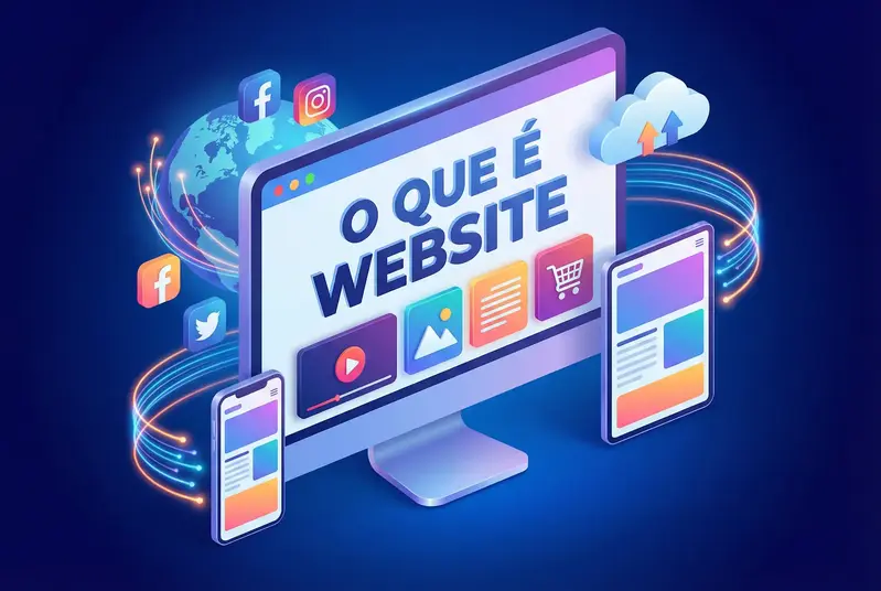 O que é um website